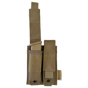Closed Double Pistol Mag Pouch Bulldog Tactical Gear
